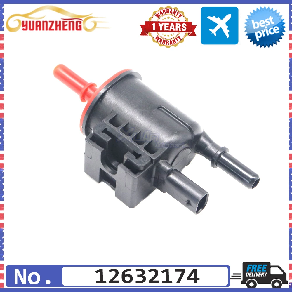 Автомобильный электромагнитный клапан продувки паров 12 В для Chevrolet Impala Malibu Equinox GMC Buick Regal 09T021 12632174 136200 -7220