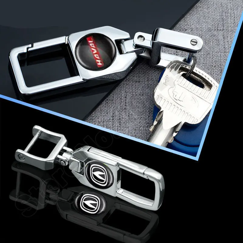 High Quality for changan keychain car motorcycle Fashion Men Women Creative Alloy Metal key chains Keyring Gift