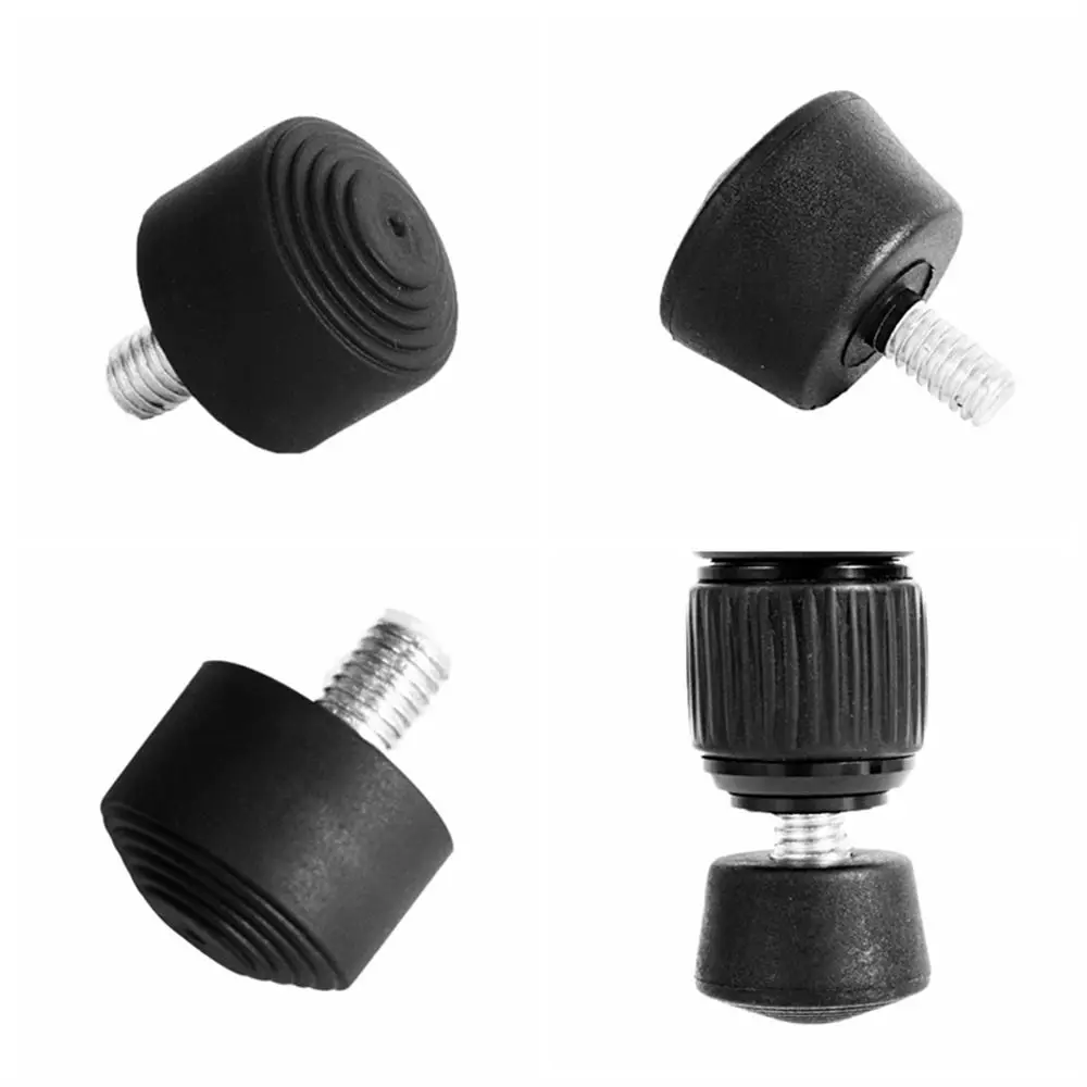 Anti-slip Tripod Rubber Foot M8 Screws 3/8 1/4 Inch Monopod Foot Pad Tripod Adapter Rubber Spike Tripod Feet Mat