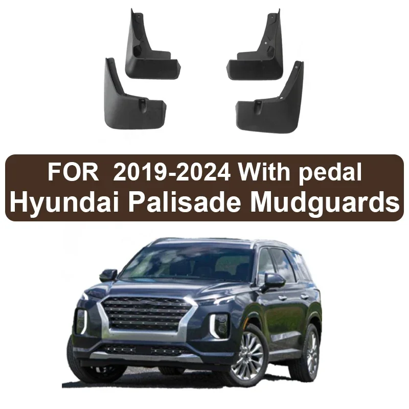 

For T Hyundai Palisade Encino Genesis NEXO 2018-2024 Fender Mudguard Mud Flaps Guard Splash Front Rear Flap Mudguards Car