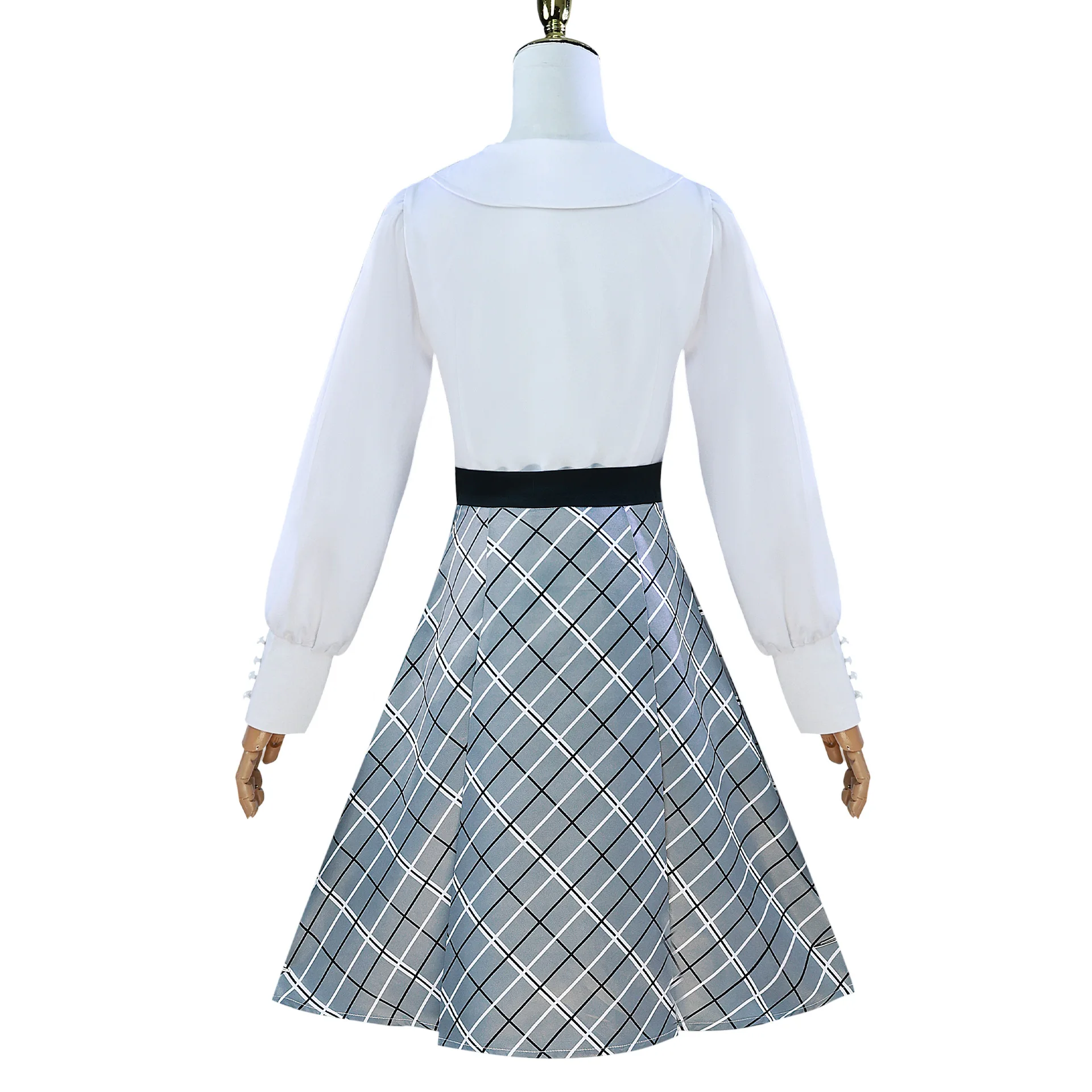Новый BanG Dream MyGO Togawa Sakiko, костюмы для девочек, униформа Jk, юбка в клетку, женское платье, карнавальный костюм на Хэллоуин, костюм для косплея 2025