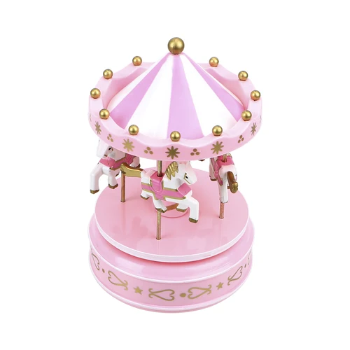 회전 목마 뮤직 박스, 홈 장식, 크리스마스, 결혼, 생일 선물 
