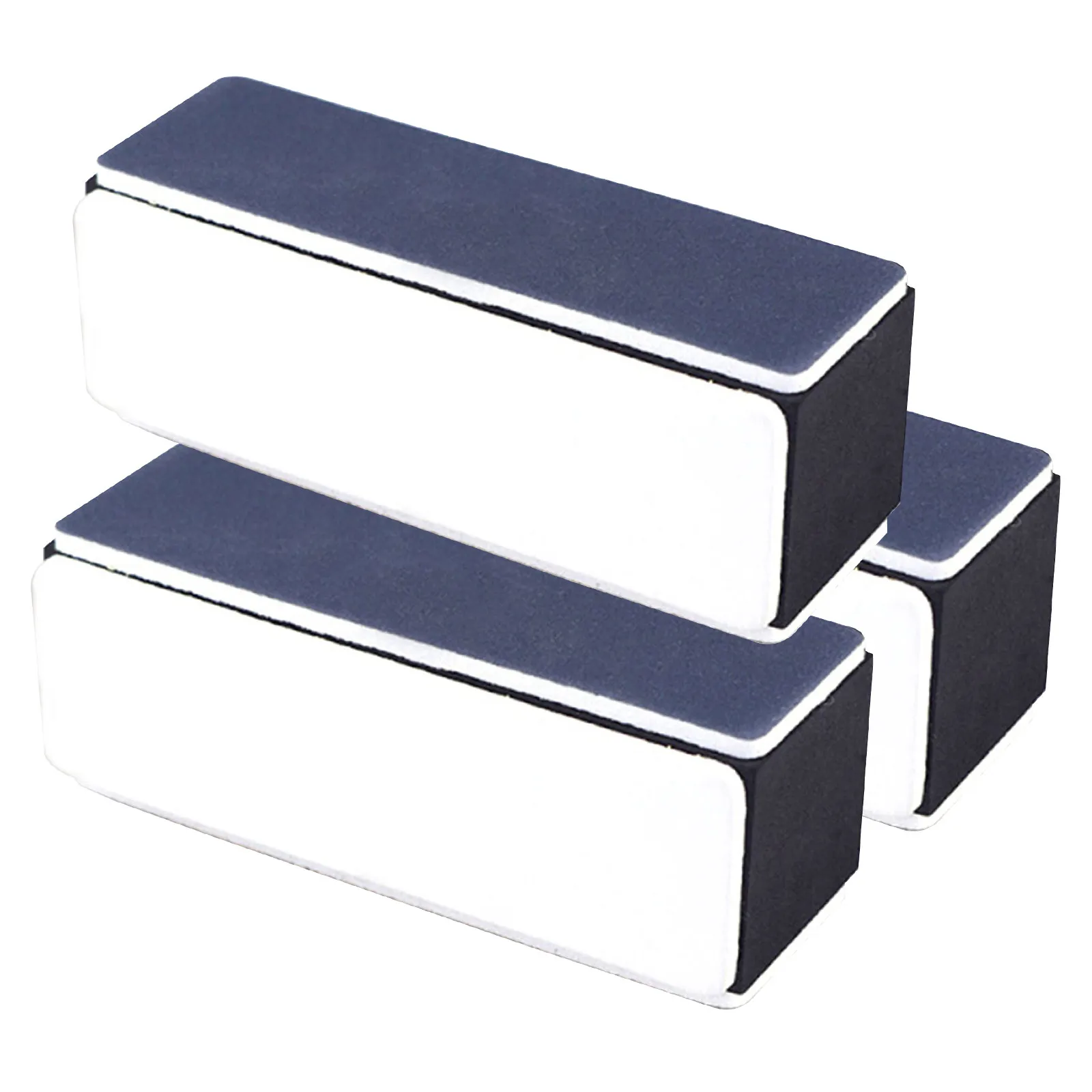 3Pcs Four-Sided Polishing Nail Sponge Buffer Files Sanding Block Kit Nail Shine Buffers Blocks for Manicure Pedicure Buffing