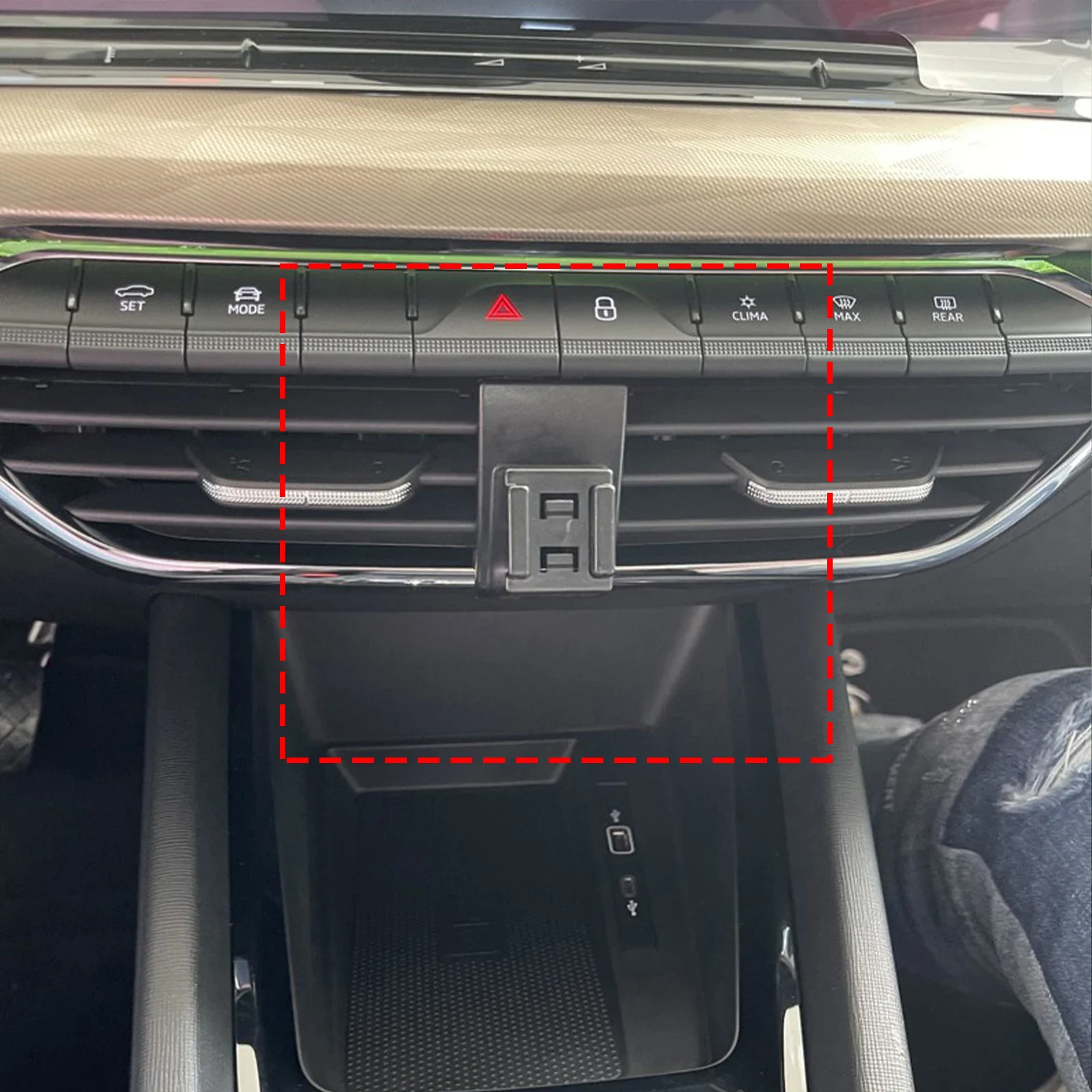 for Skoda Octavia A8 2020-2025 Navigation Phone Holder Mount  Customized Car accessoires - view 2