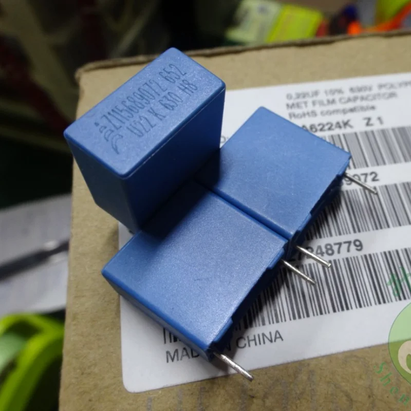 

10PCS EPCOS 0.22uf 630v 220nf u22 224 new film capacitor B32652A6224K