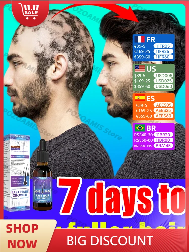 

99% repurchase, more and more hair, say goodbye to baldness, hot selling product