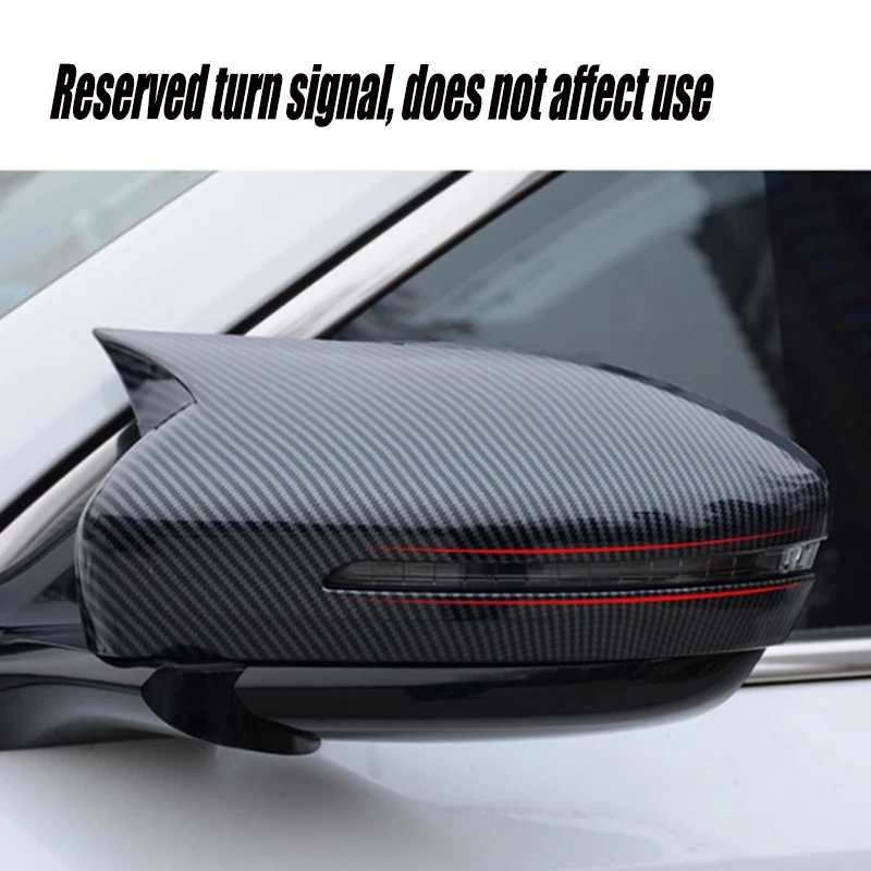 For Changan CS55 Plus UNI-S 2021-2025 bull horn rearview mirror protective cover car reversing mirror protective shell