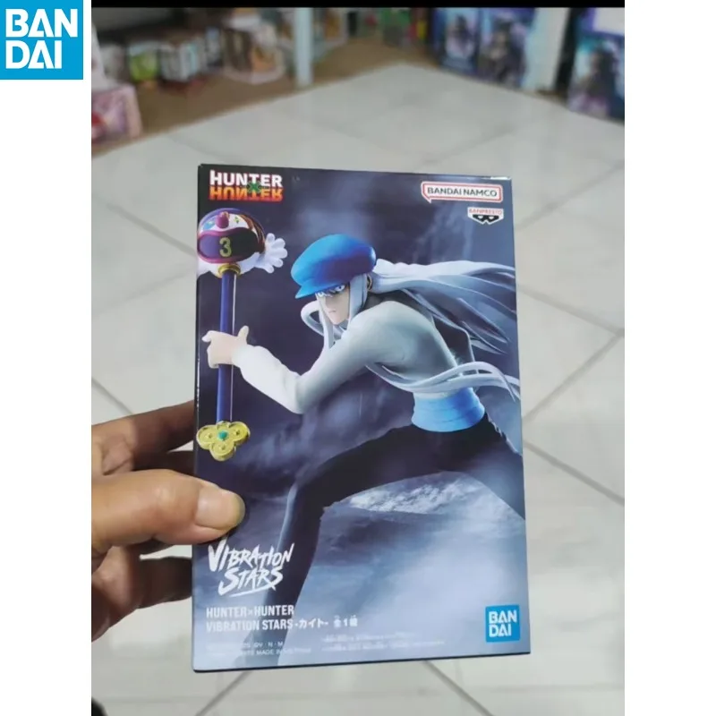 

In Stock! Authentic BANDAI Banpresto VIBRATION STARS Hunter Kaito PVC Action Figure - 14cm Anime Character Model, Collectible To
