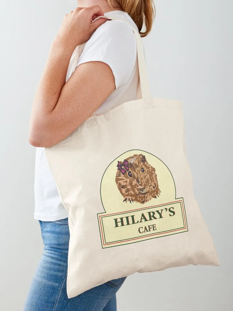 

Hilary's Cafe Fleabag Tote Bag Women's handbag shopping bags foldable university shopper bag shopping trolley bag