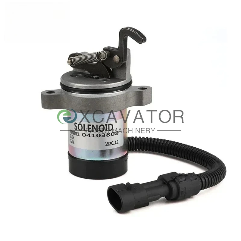 

04103808 04103812 04103816 Stop Solenoid Fuel Shutoff Solenoid for Deutz F3L F3M F4L F4M 1011 2011