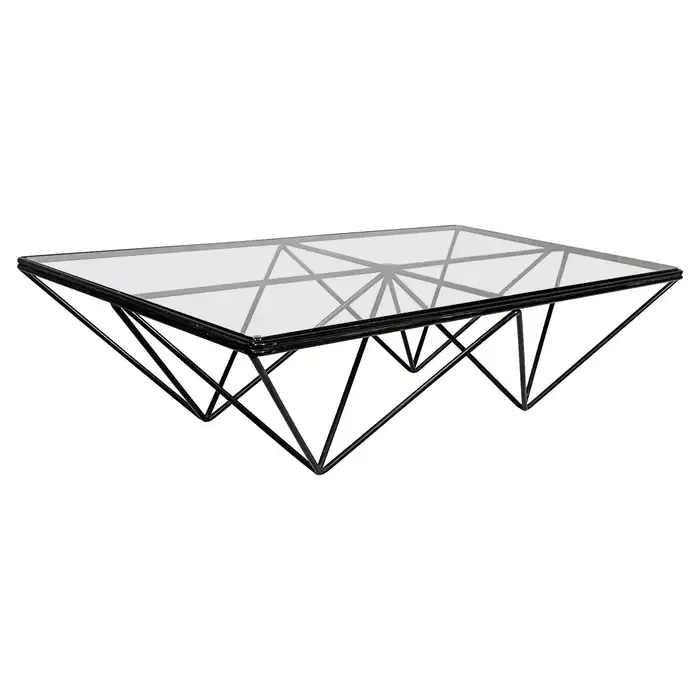 #Nordic Modern Italian Simple Palm Coffee Table Set Metal Base Stone Top Material for Hotel Villa Apartment Living Room
