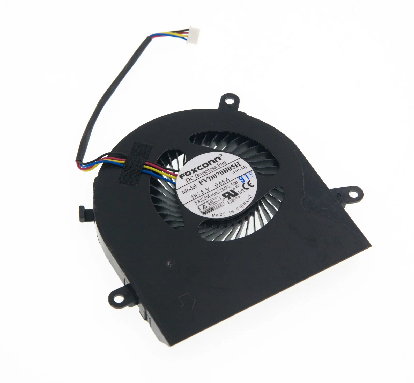 Original BSC0705HA-00 1TMP6-A00 PVB070B05H DC5V 0.60A Dell Laptop Cooling Fan