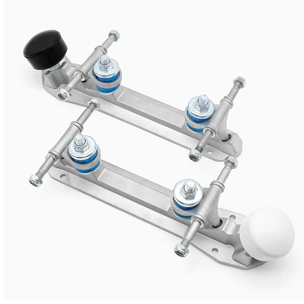 Aluminum Alloy Quad Roller Skate Base Sneaker Shoe DIY Modification Bracket Metal Double Roller Skates Frame AMB147