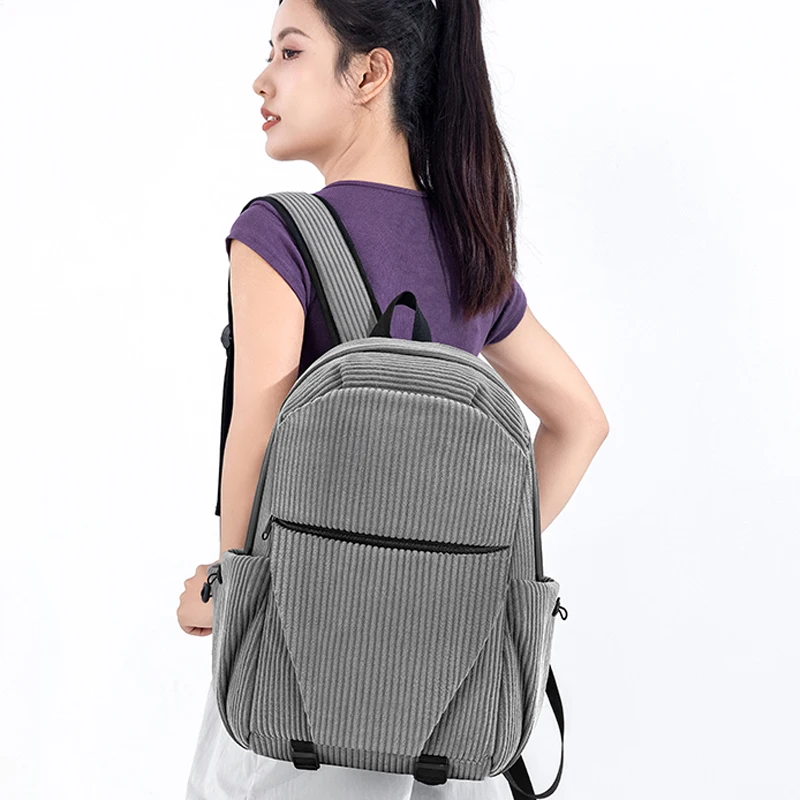 

Модный женский школьный рюкзак, дорожный вельветовый женский и мужской дорожный рюкзак, школьный рюкзак для отдыха для девочек-подростков, мальчиков, рюкзак для ноутбука