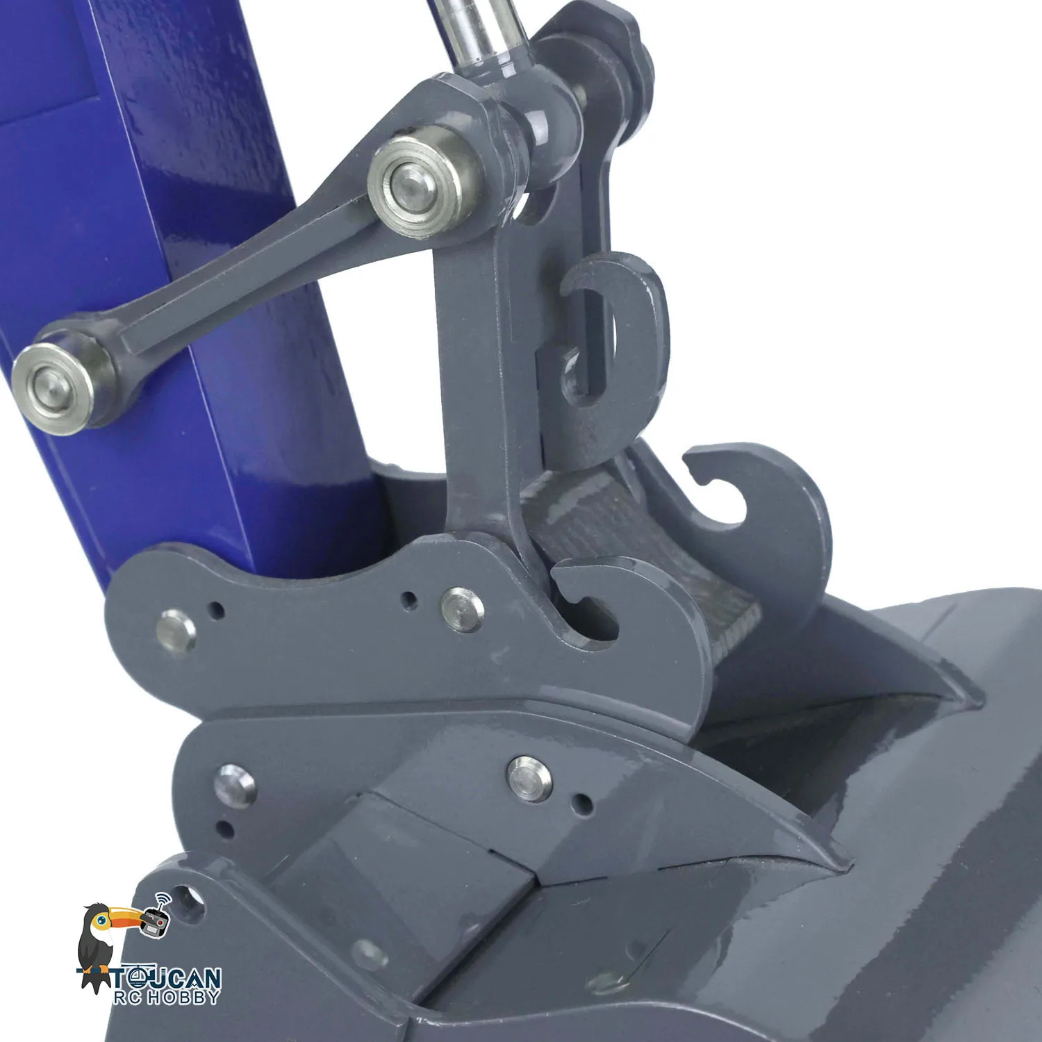 XDRC 1/14 Hydraulikbagger 945 RC Metall RTR Bagger LKW Modell mit leichter Batterie Fernbedienung Lichtsystem Eimer THZH1436