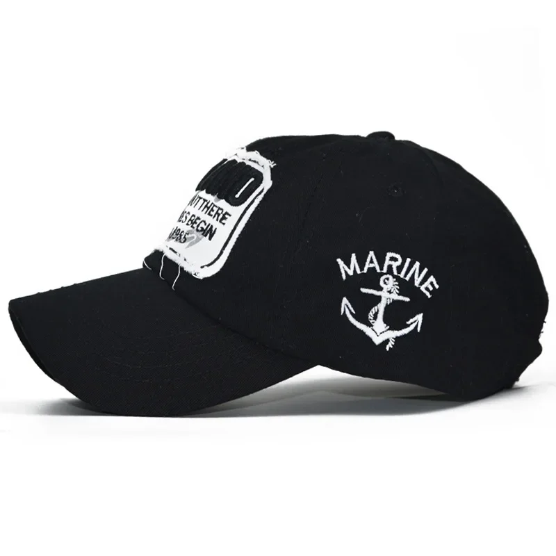 Gorra de béisbol con bordado de letras para hombre y mujer, gorro Snapback de algodón para deportes al aire libre, ajustable, Unisex, Verano