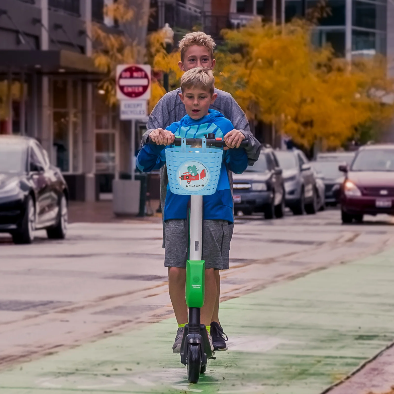 Cesta de bicicleta, cestas de almacenamiento, bicicletas para niños, contenedor de bicicletas, manillar para niños delanteros