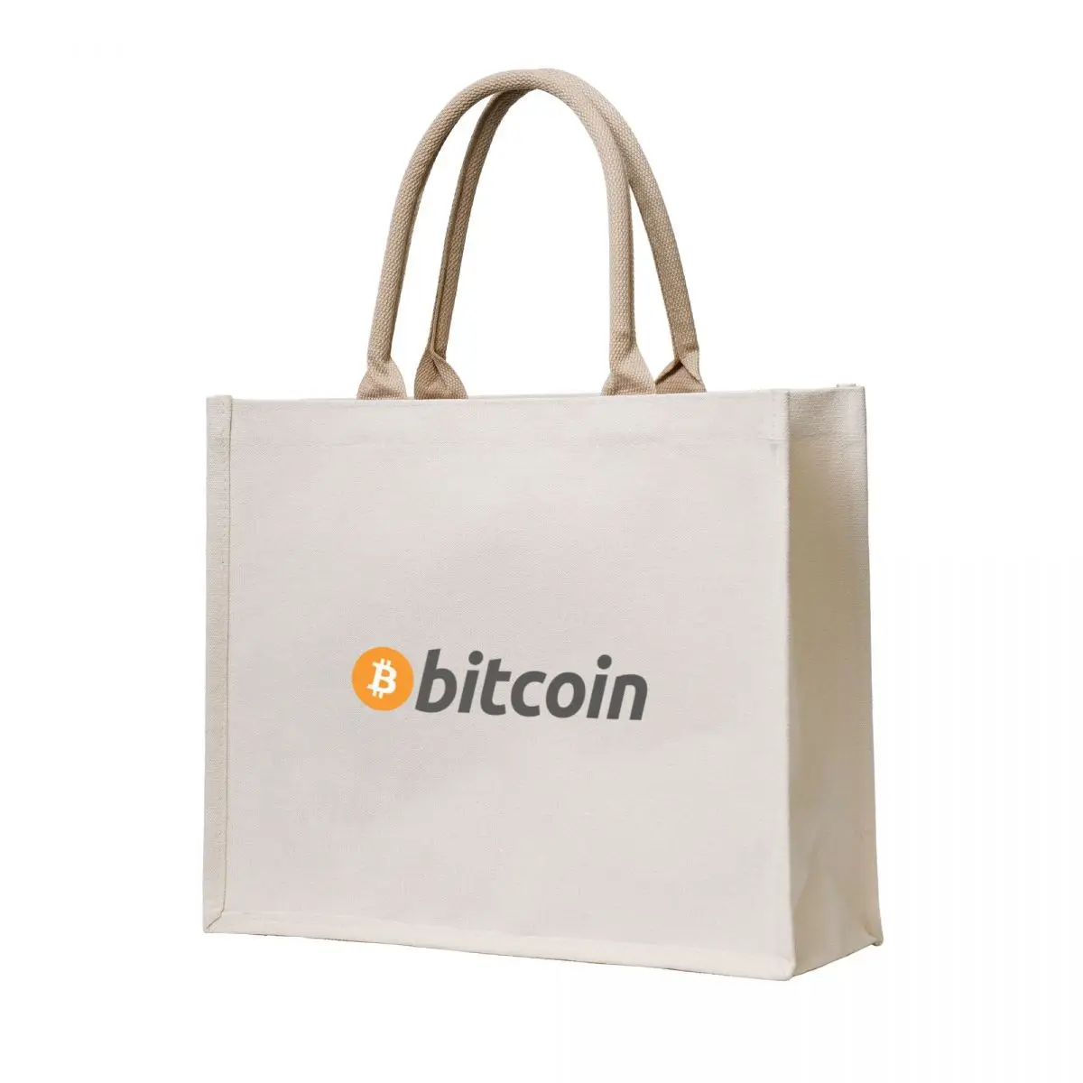 

Bitcoin 2021 Tote Bag Canvas shoulder bag cute tote bag canvas tote