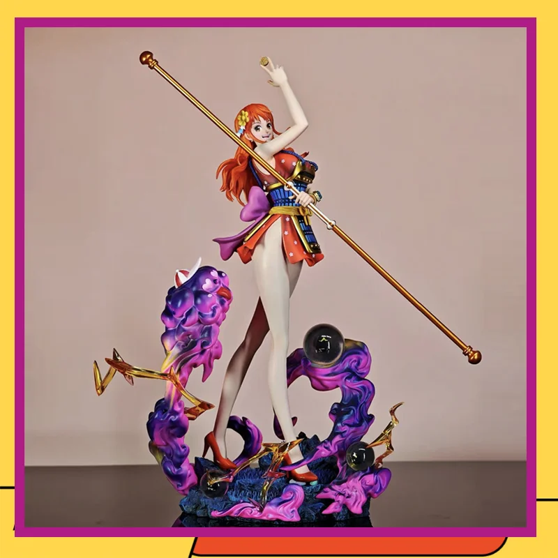 

30cm One Piece Lx Ghost Island Bushina Beauty Resonance Anime Peripheral Gifts Gk Handmade Desktop Model Ornamental Gifts