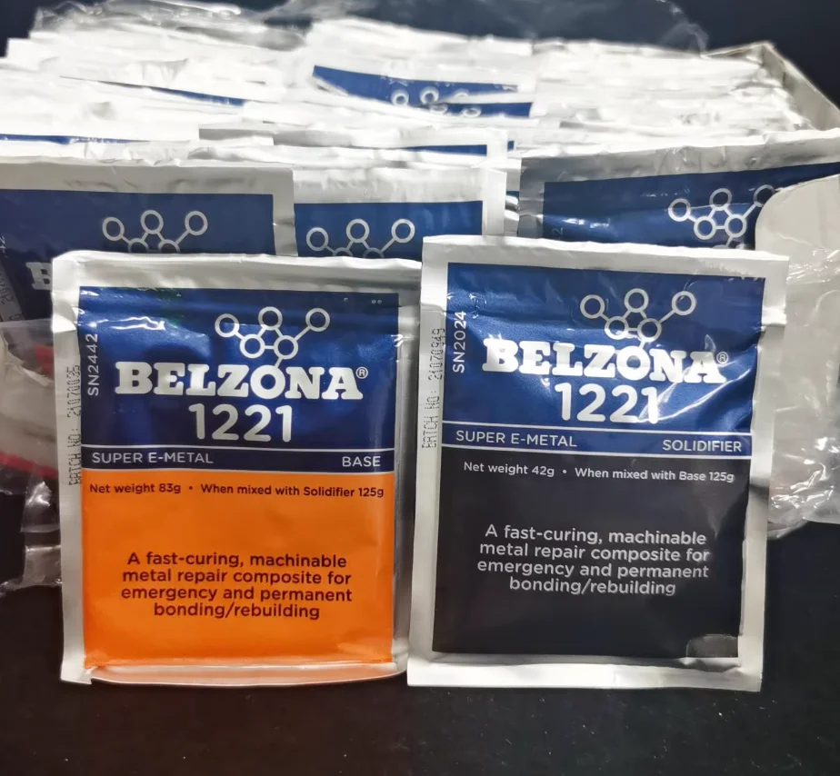 FOR Belzona 1221 Super E-Metal 125g Kit Repair Composite Fast Cure Emergency Repair