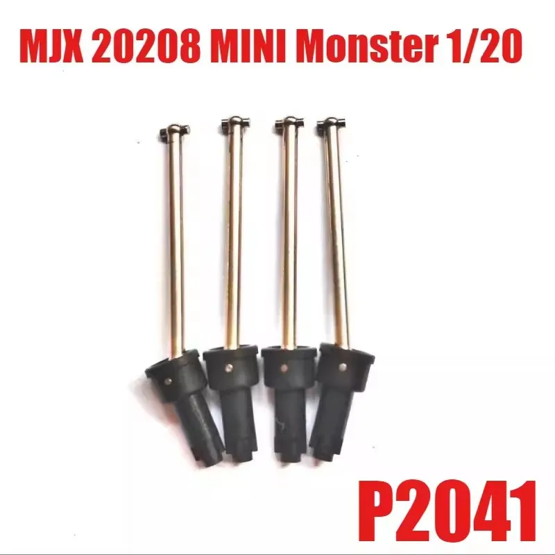 MJX 20208 MINI Monster 1/20 RC Peças de carro Veículo off-road Peças originais Osso de cachorro \ CVD P2041