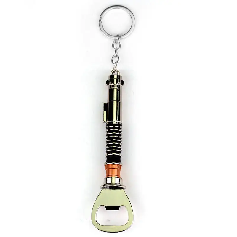 Big 13cm Bottle Opener Keychain Modelled on Luke's Lightsaber from Return of the Jedi Metal Bar Cap Beer Opener Tool