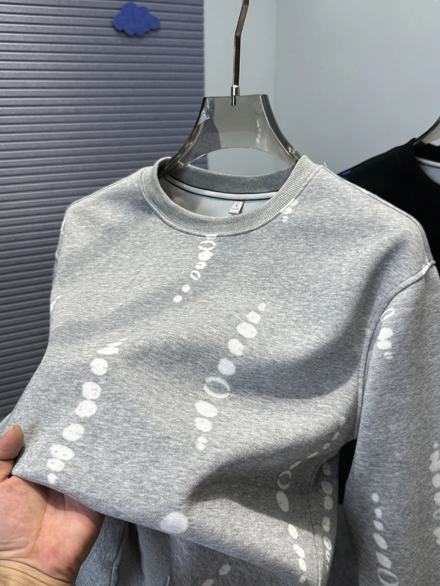 

Men's Casual Long Sve round Ne Hoodie Printed T-irt Boting Clothes Fall Winter Cotton Polyester Stand Fit Breakt...