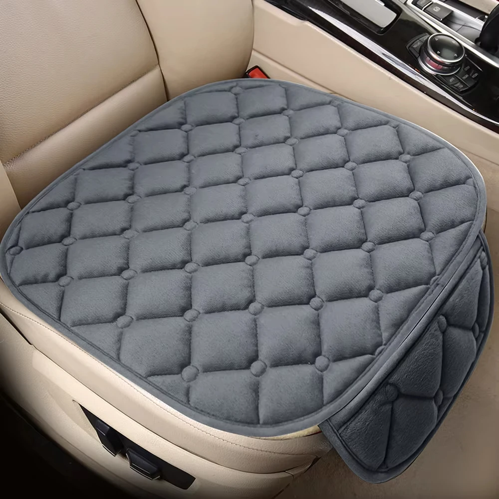 Car Seat Cushion Driver Seat Cushion With Comfort Memory Foam & Non-Slip Rubber Vehicles Office Chair Home Car Pad Seat Cover