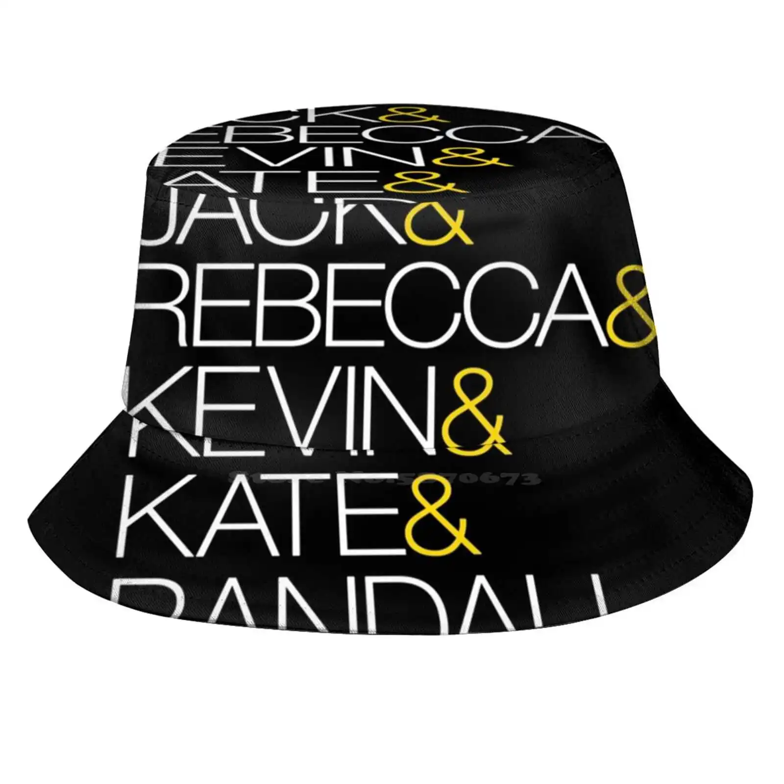 This Is Us Tv Show Names Sun Cap Fisherman Hat Bucket Hats Tv Show Character Names This Is Us Fan Ampersand Jack Rebecca Kevin