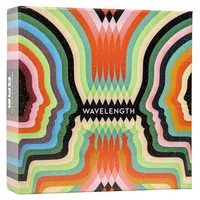 Juego de cartas de fiesta telefónica de longitud de onda, lee las mitades para 2 a 12 jugadores mayores de 14 años de CMYK