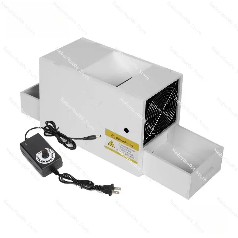 

Electric Bird Food Shell Blowing Machine Parrot Feed Shell Blowing Machine Bird-keeping Product Bird Food Set With 2Pcs Drawers
