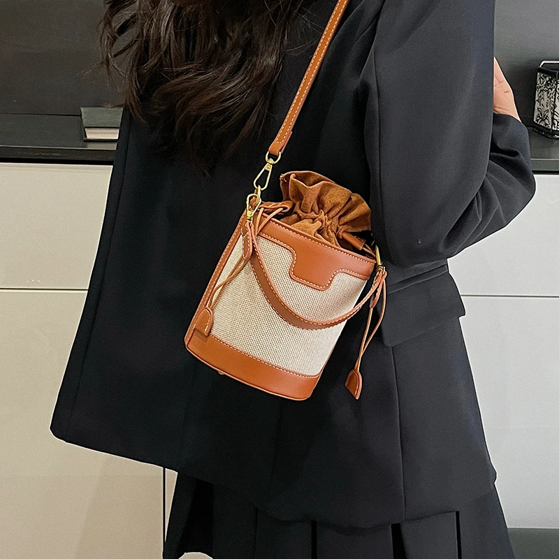 حقيبة كتف جلدية أنيقة للسيدات فاخرة، حقيبة يد عصرية راقية، حقيبة كروس أنيقة يومية #6