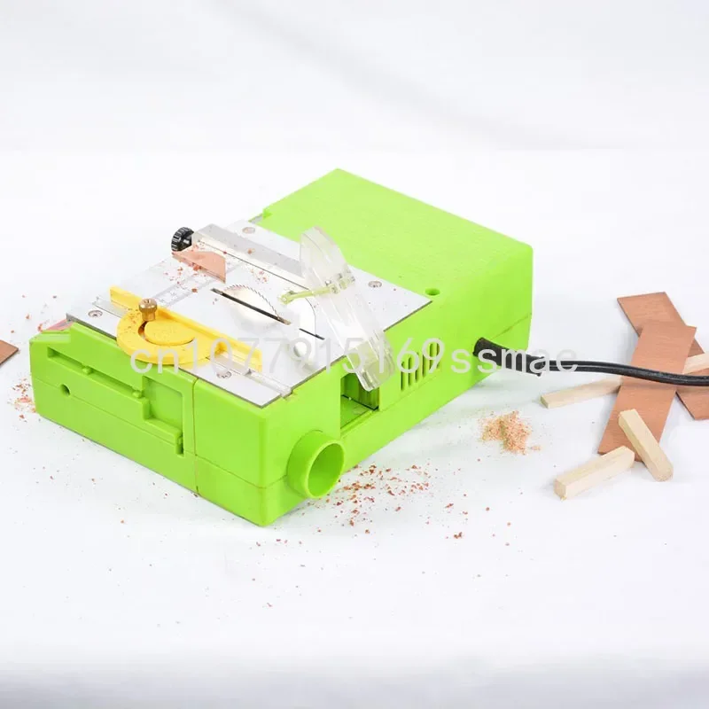 BG-3115 Multifunctional Mini Table Saw Woodworking Table Lathe DIY Electric Polishing Machine Grinder Cutting Saw Cutting Tool