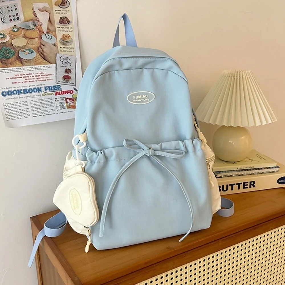 Waterproof 's School Backpack Large Capacity Nylon Primary School Backpack Lightweight Students Schoolbag Learning Supplies