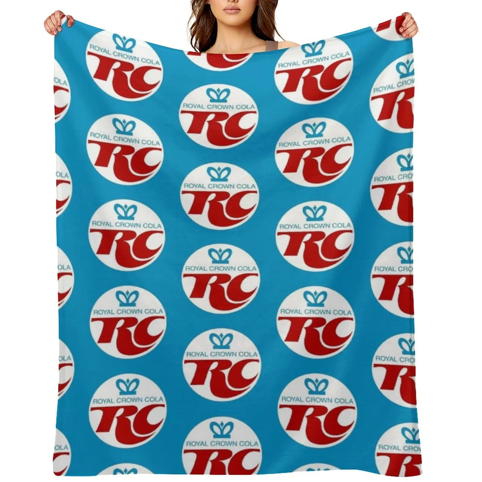 

RC Cola Throw Blanket Picnic cosplay anime Comforter Plaid on the sofa Blankets