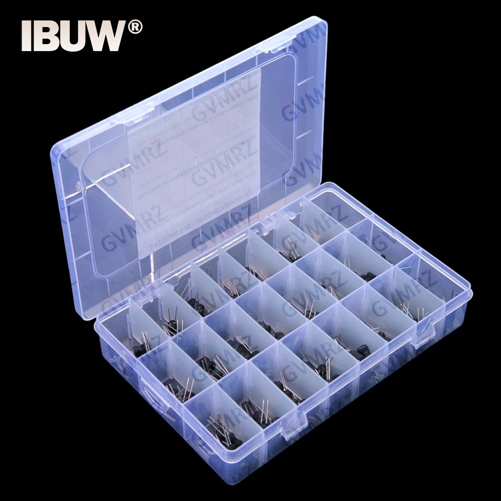 240PCS 24Values ​​6x8 Cylindrical Through-hole Inductors Kit 2.2UH 3.3UH 4.7UH 6.8UH 10UH 22UH 47UH 68UH 15UH 100UH 220UH 330UH