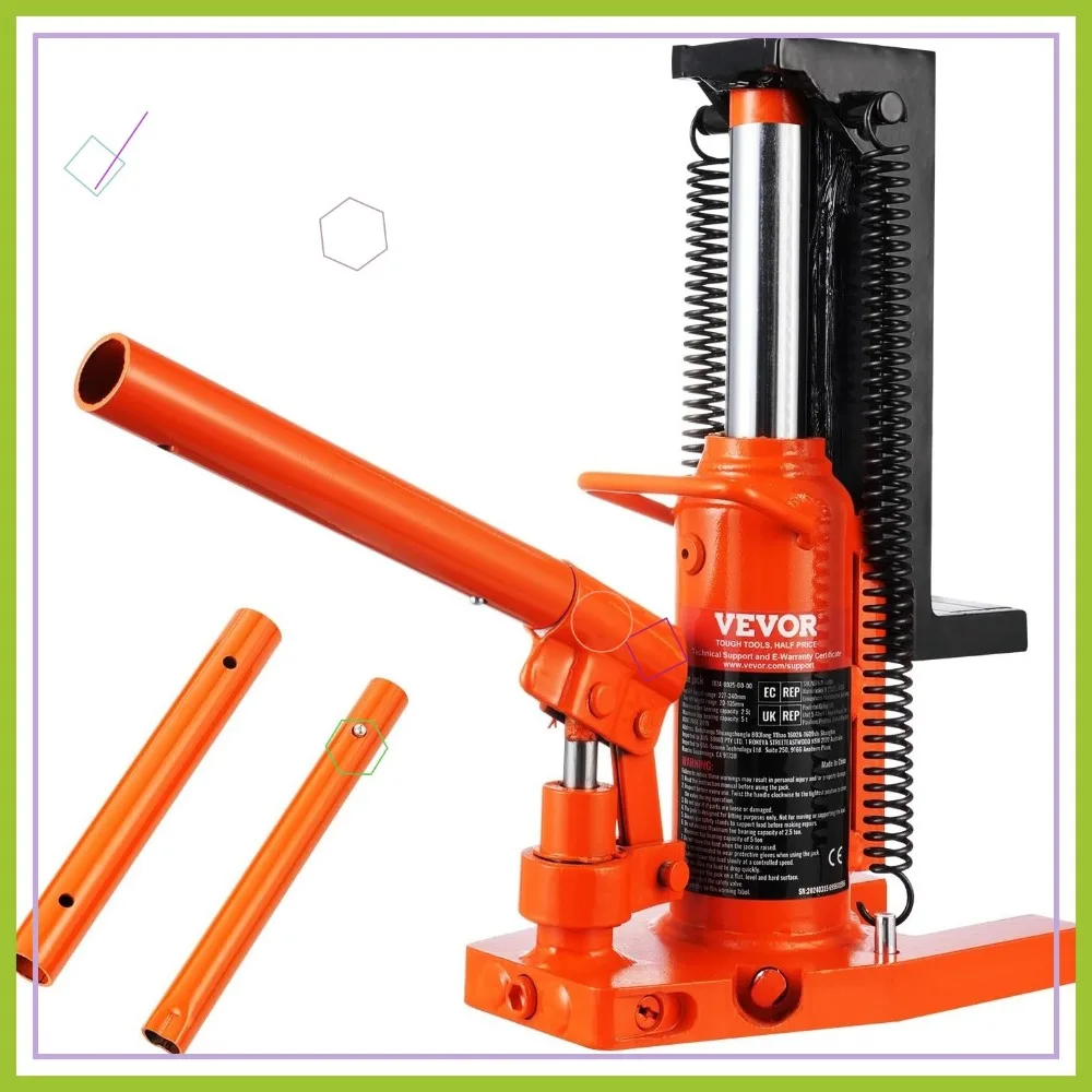 مقبس أصابع هيدروليكي 2.5/5 طن، نطاق ارتفاع 0.8-13.4 بوصة، رفع مخلب الهواء للآلات والصناعة