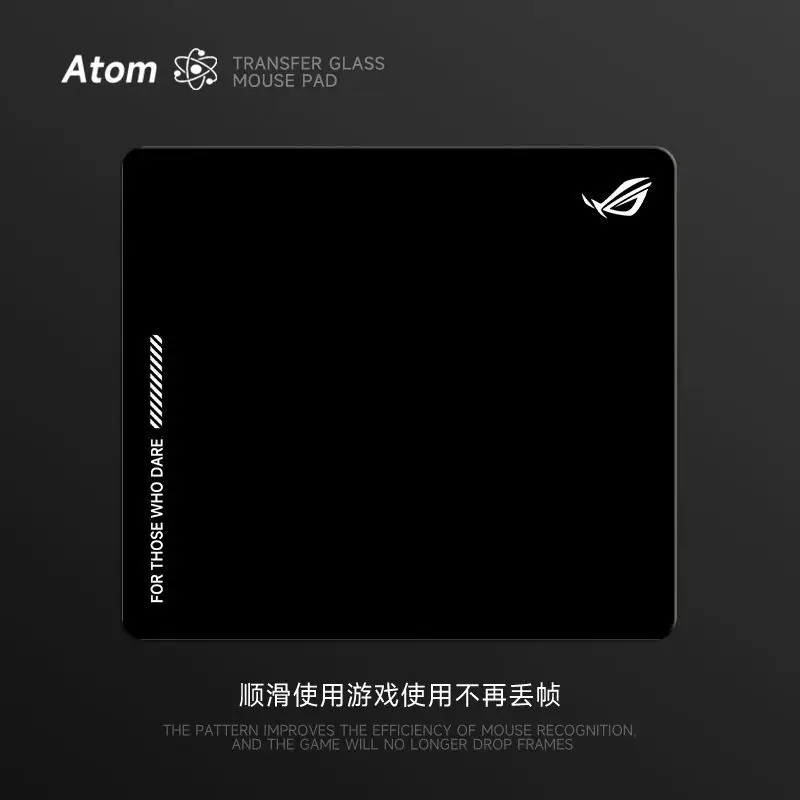 Minimalist Esports Black and White Data Pattern Mouse Pad Glass Mouse Pad Computer Mouse Mat Laptop Deskmat PC