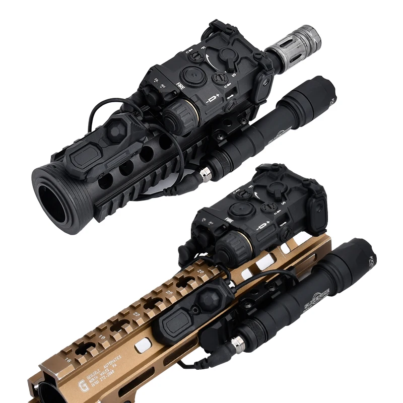 Surefir M300A M600C Flashlight M300 M600 Nylon OGL Have function Battery box Dual Control Switch Fit 20MM Rail Tactical PEQ