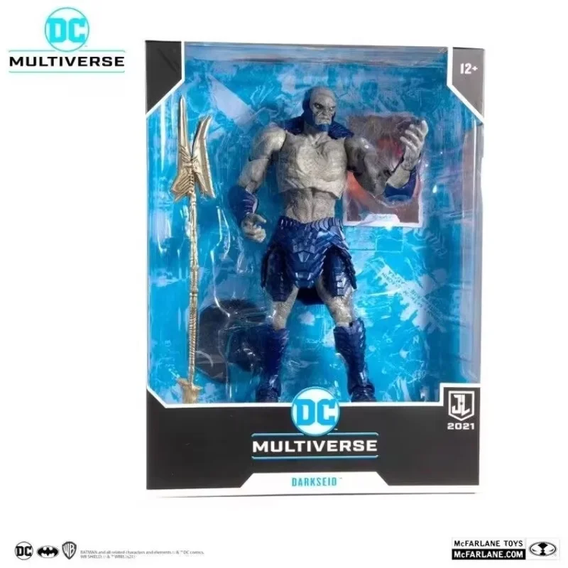 Mcfarlane Justice League Darkseid Steppenwolf Black Superman Anime Action Figures Toys Doll Collection Birhday Christmas Gifts