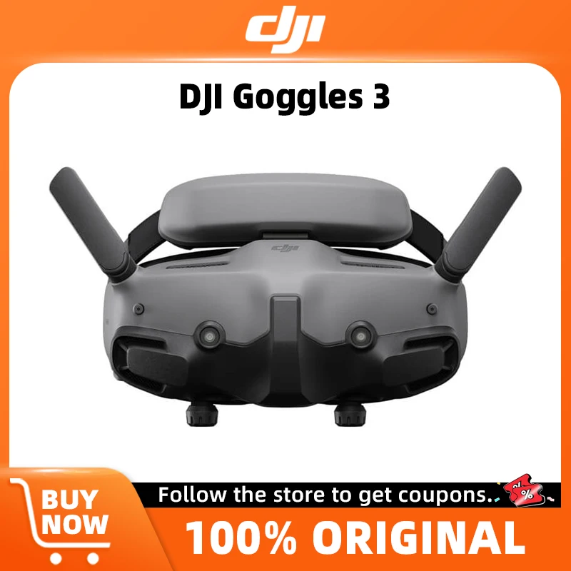 DJI Goggles 3 Pair it with DJI RC Motion 3 to get a fully immersive motion control experience Original Brand in Stock