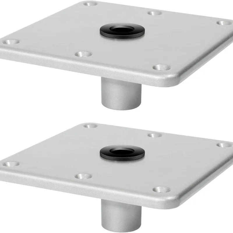 

Load-bearing thickened model, seat base 7 "× 7" aluminum alloy material 3/4 "pin socket