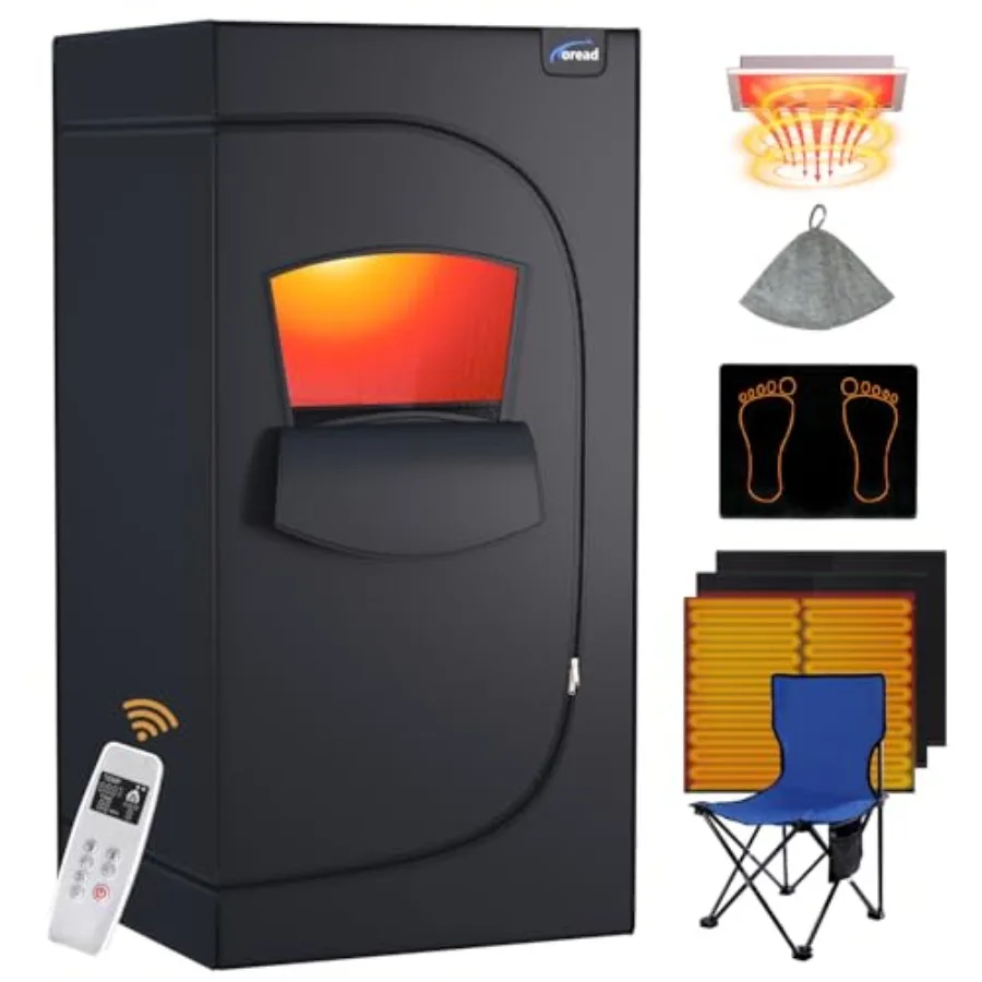 

Уличная деревянная сауна из кедра с натуральной отделкой, простая сборка и отличное сохранение тепла