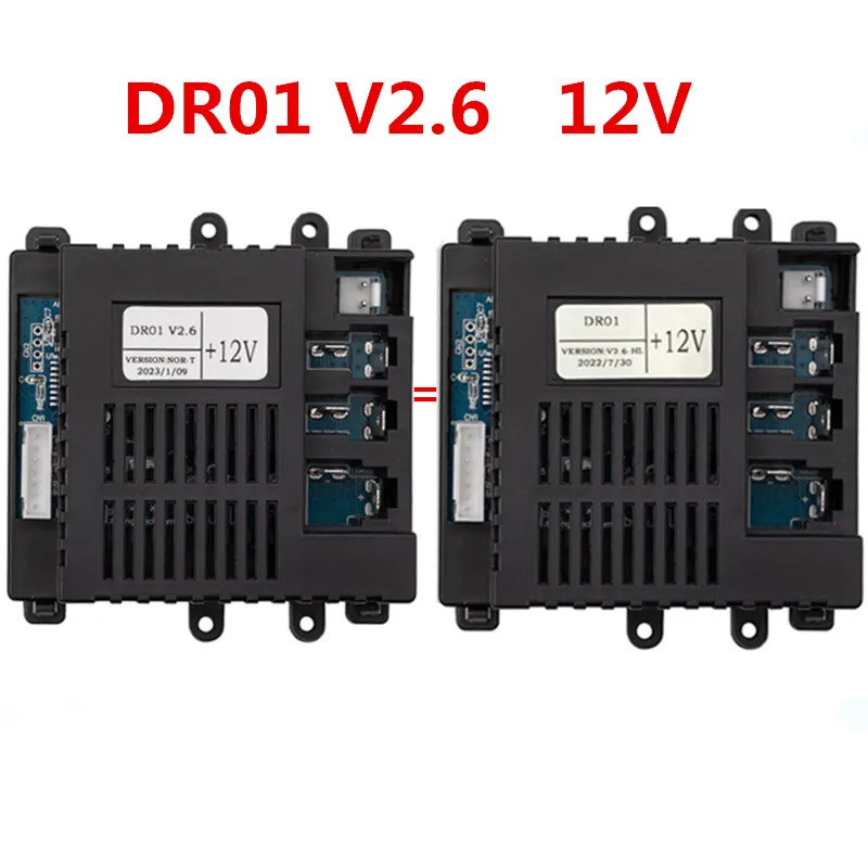 DR01 V2.6 6V 12V Remote Control and Receiver  for Children Electric Car Replacement Parts