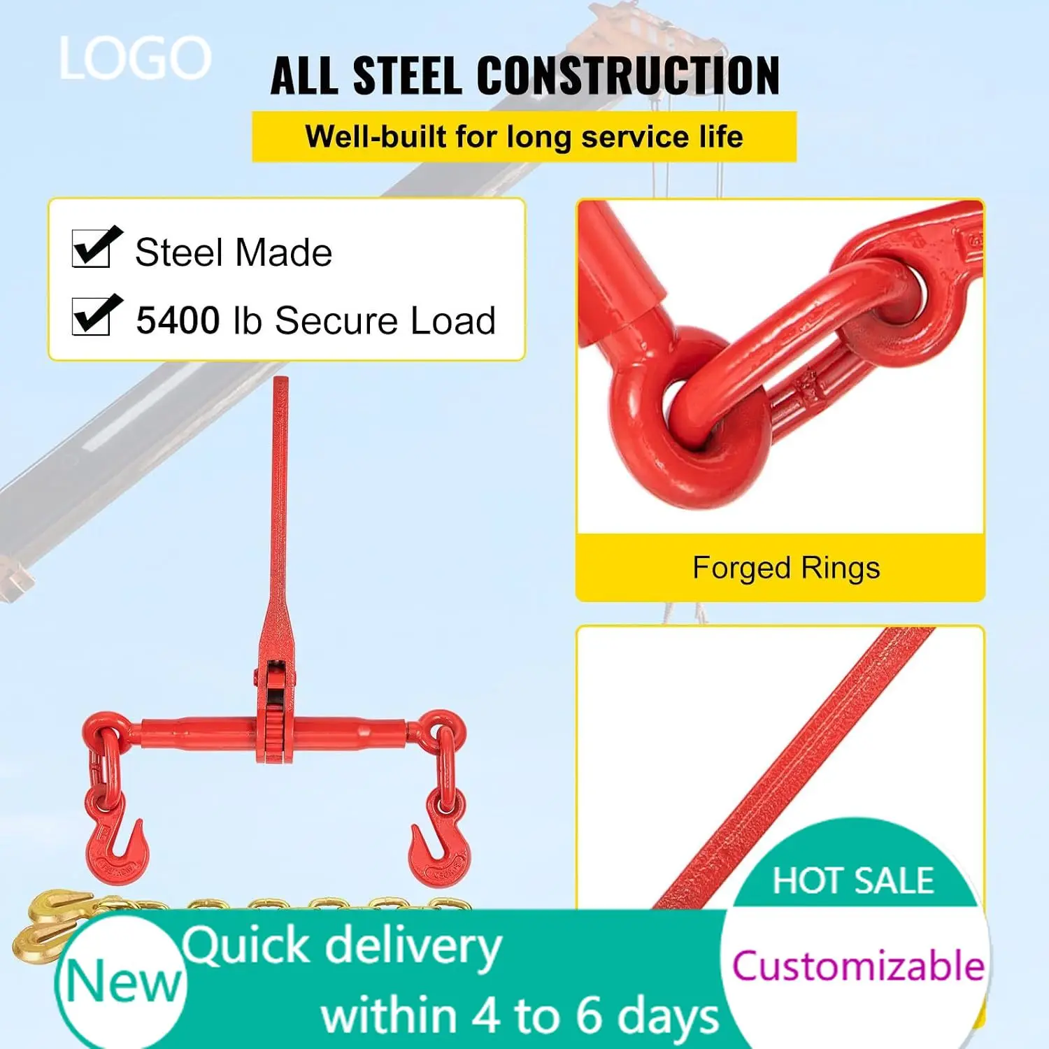 Chain Load Binder, 5/16