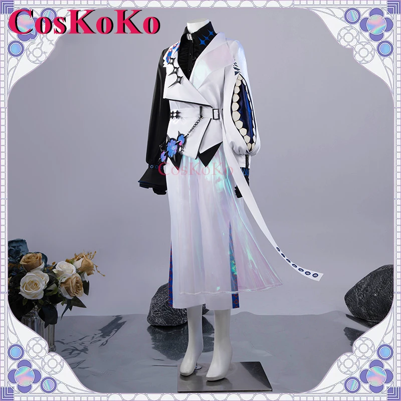 【Customized】CosKoKo Hoshirube Sho Cosplay Anime VTuber Nijisanji Costume Handsome Uniform Halloween Party Role Play Clothing New