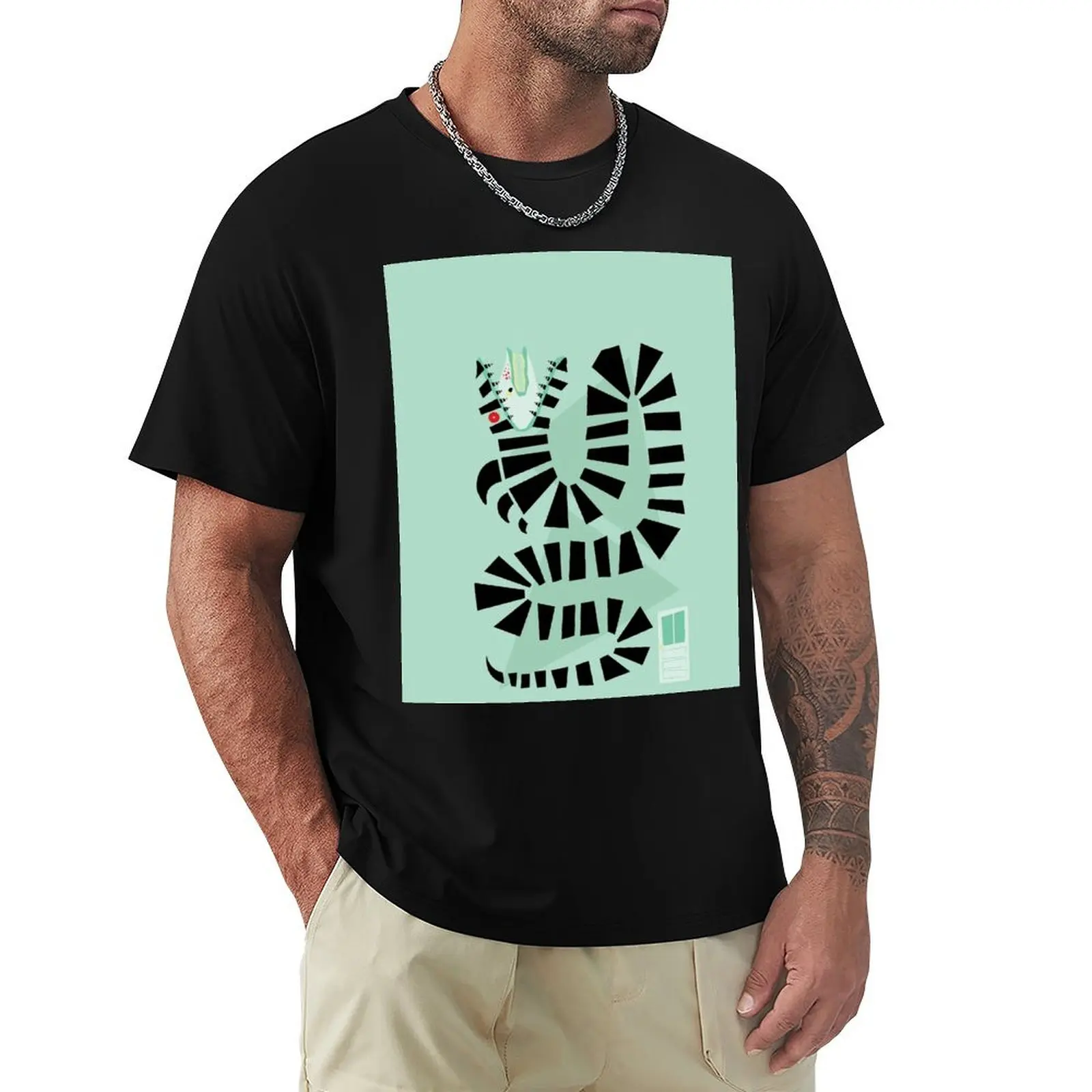 Sandworm T-Shirt Trendy Print Short Sleeve T-Shirt