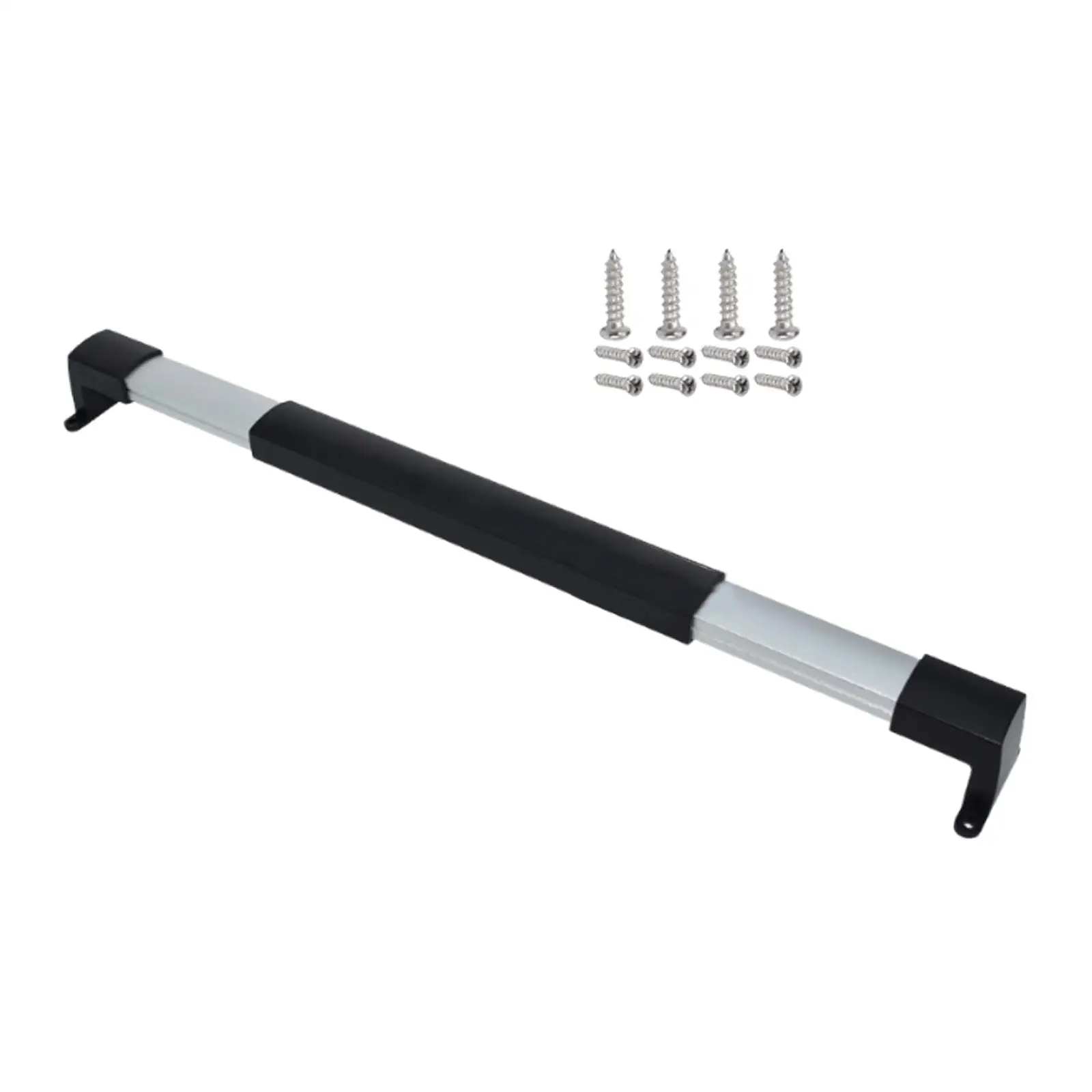 

Generic RV Screen Door Handle Bar 55-73cm Retractable for Travel Trailer Accessory Aluminum Sturdy Anti Slip Grip