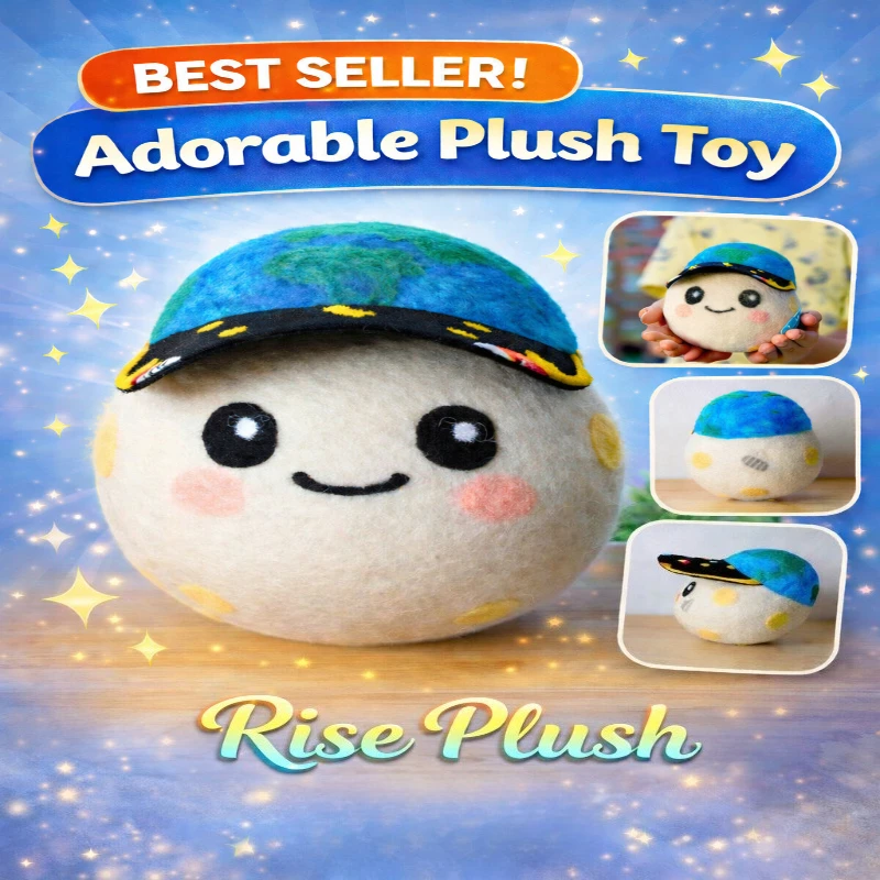 

Cute Rise Plush Doll Anime Plush Toy Soft Stuffed Animal Kawaii Plushie Collectible Kids Birthday Gift Home Room Decor 2026