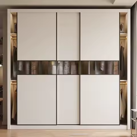 Open System Closet Cupboard Bedroom Clothes Nordic Wardrobe Minimalist Modern Jewelry Fabric Cube Guarda Roupa Home Furniture